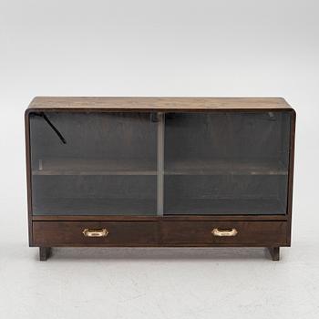 A bookcase, 1930s/1940s.