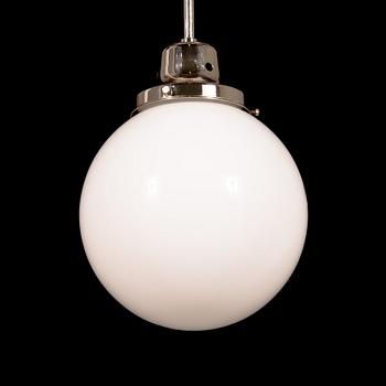 A 20th century pendant light.