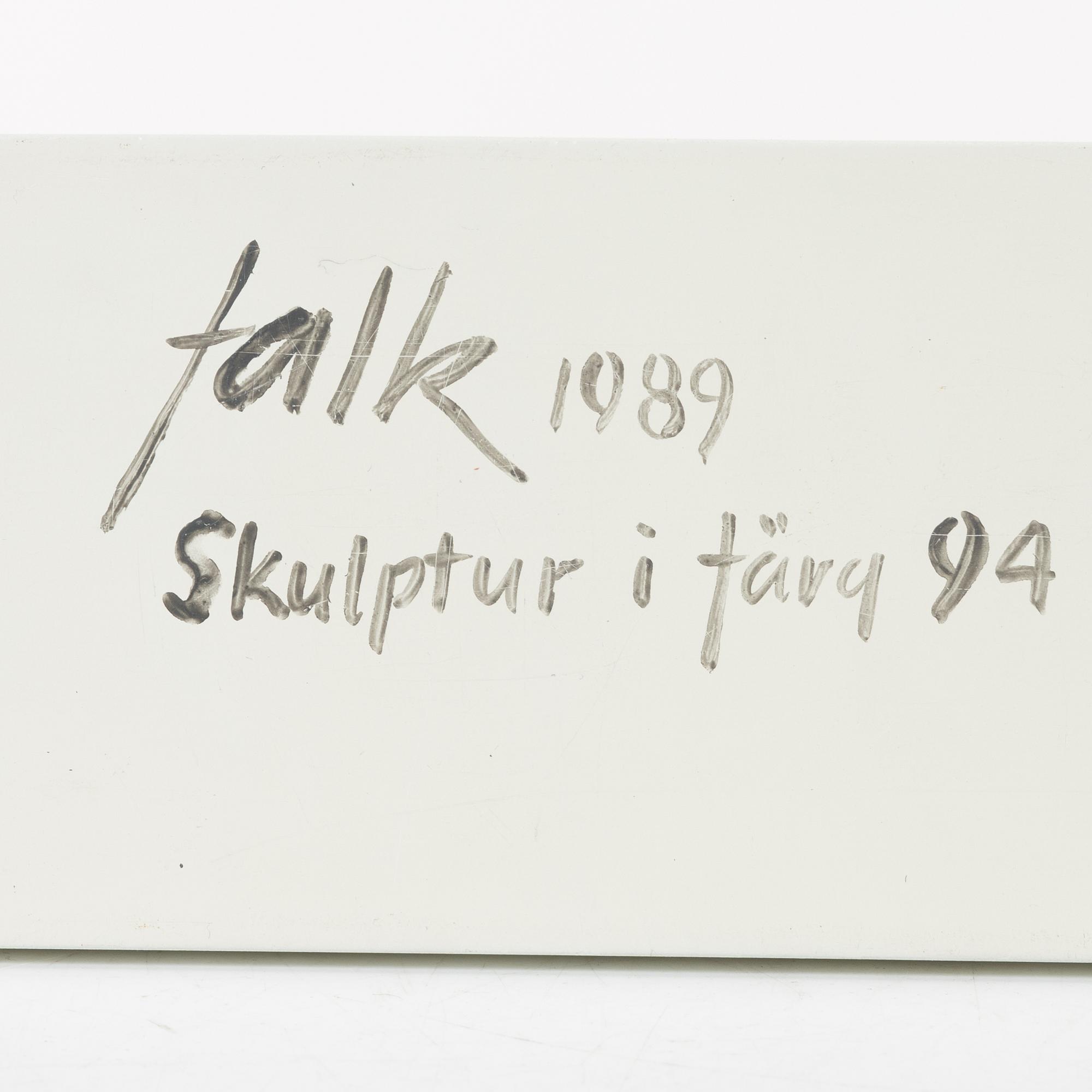 Lars Erik Falk, "Skulptur i färg 94".