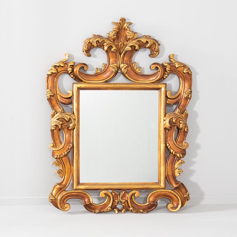 A Baroque style modern mirror.
