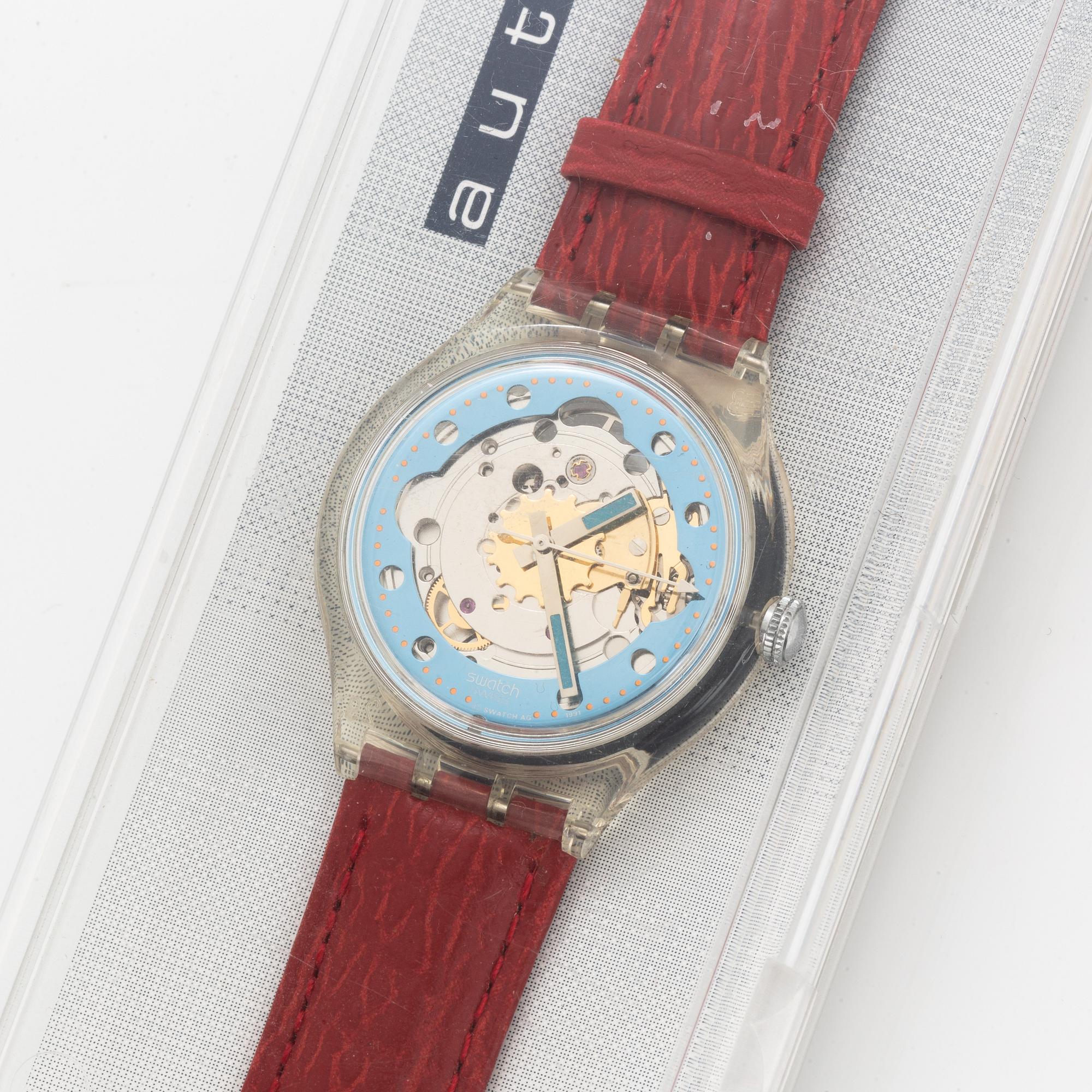 Swatch, Automatic, Rubin, armbandsur, 36 mm.