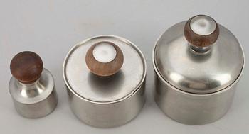 TAPIO WIRKKALA, 3 st, tenn, Tapio Wirkkala, Linna Tinaa, Finland 1900-talets andra hälft.