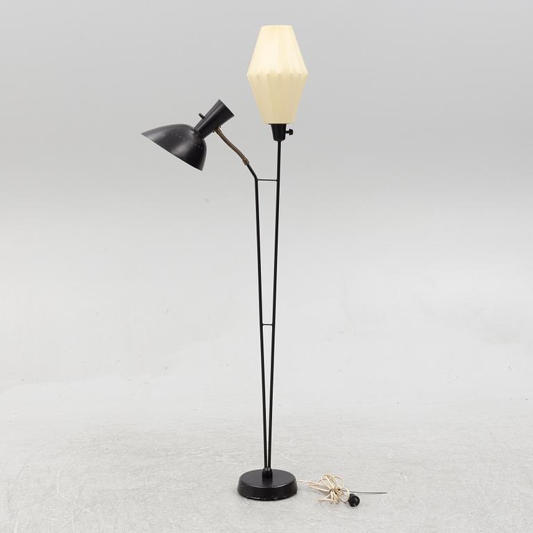 Floor lamp, Sweden, mid-20th century.