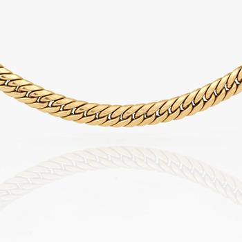 ARMBAND, 18K guld, 1900-tal. Vikt ca 11g.