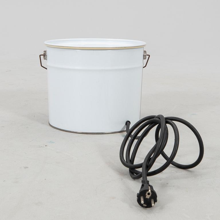 Fredrik Wretman, table lamp "Light color (black cable)", numbered 48/360 Källemo.