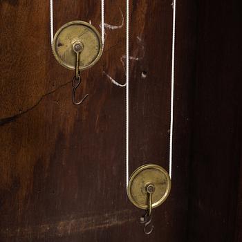 An English longcase clock from around year 1800.