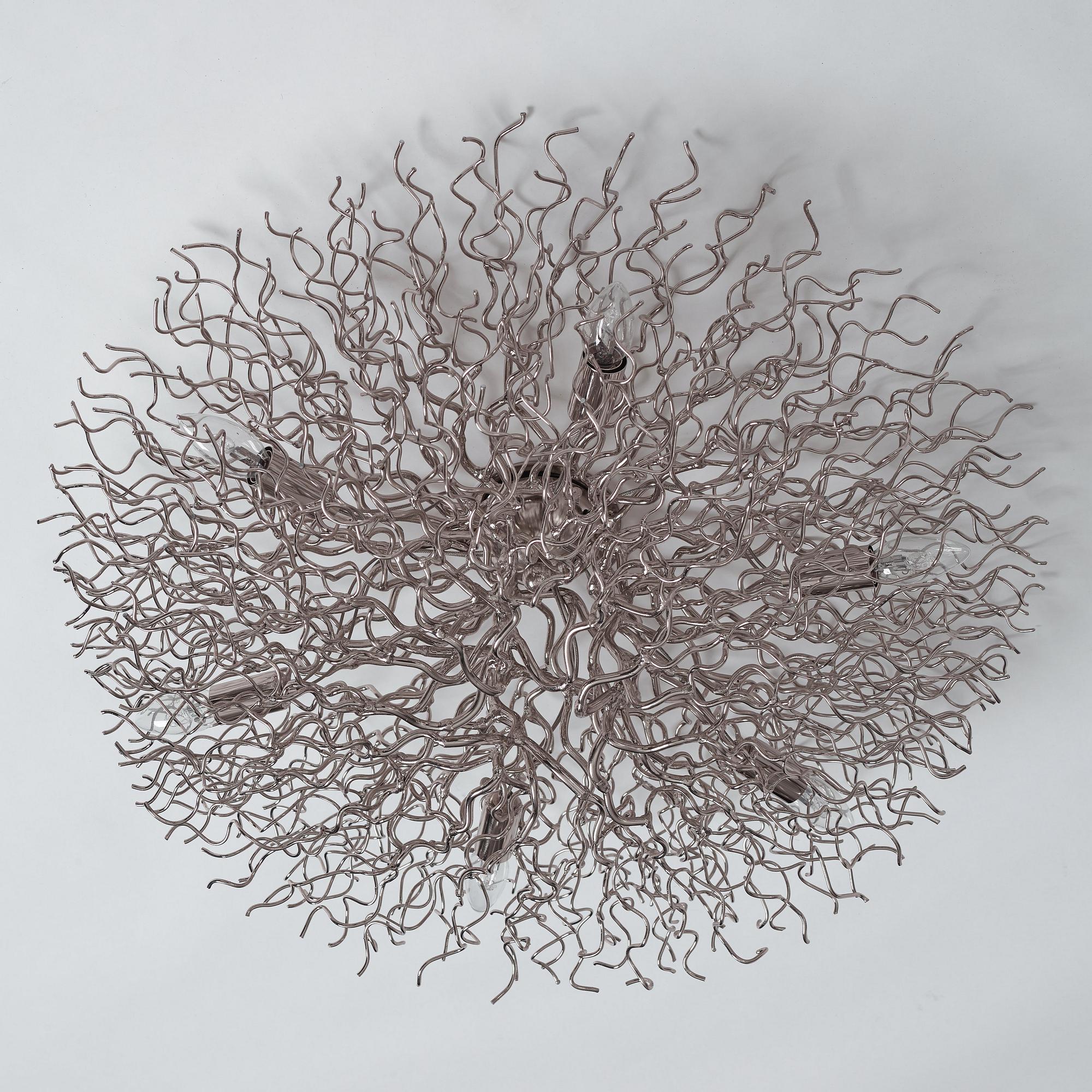 Wiliam Brand & Anette van Egmond, a "Hollywood" ceiling lamp, Brand van Egmond, The Netherlands 21st Century.