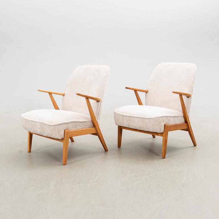 Fåtöljer, ett par, 1900-talets mitt.