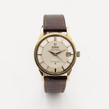 Omega, Constellation, "Pie-Pan", Chronometer, wristwatch, 34 mm.