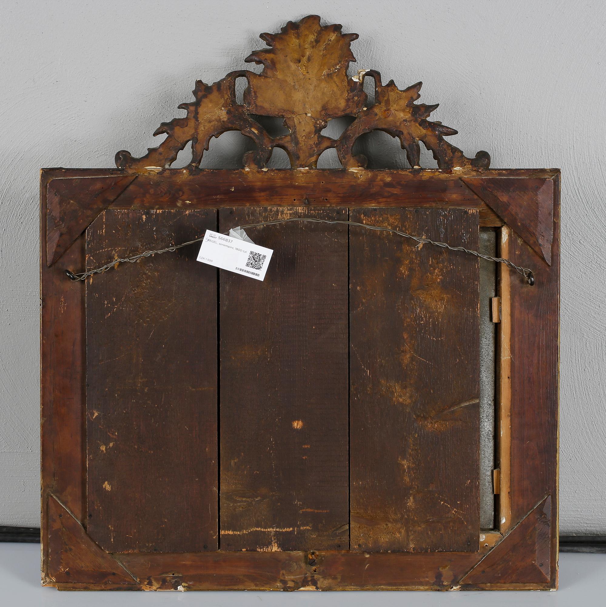 SPEGEL, senempire, 1800-tal.