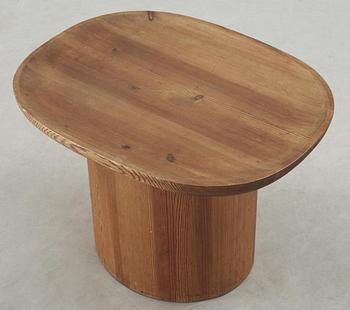 An Axel Einar Hjorth 'Utö' stained pine table, Nordiska Kompaniet, 1930's.