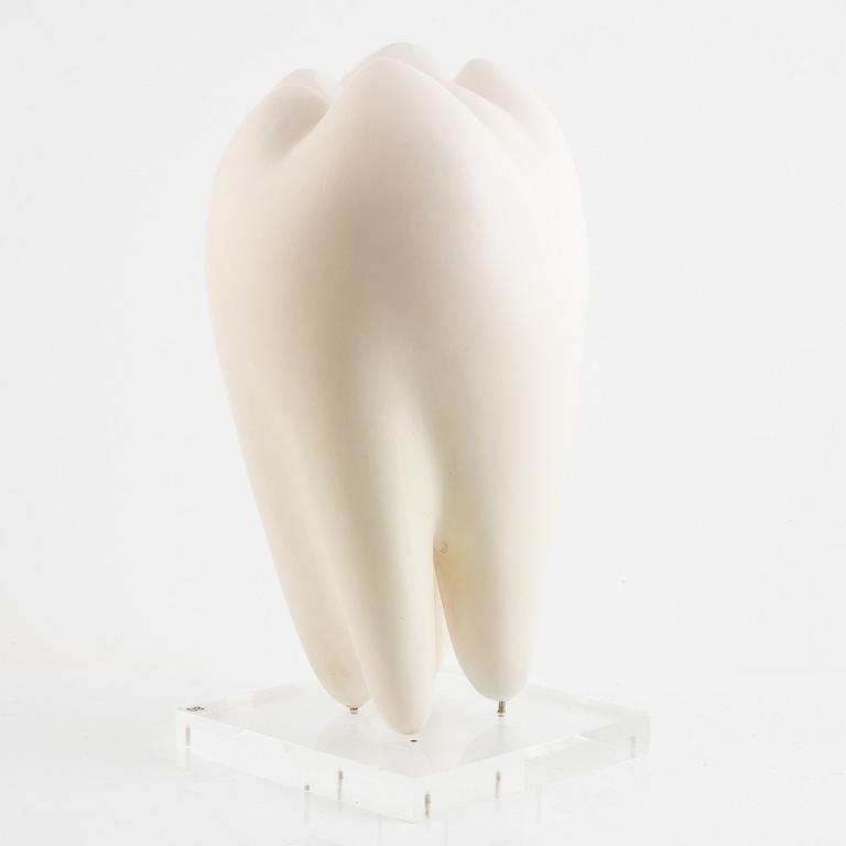 Hans Hedberg, skulptur, tand, fajans, Biot, Frankrike.
