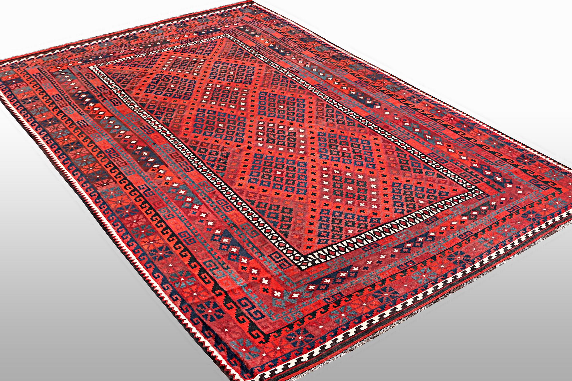 Carpet, Afghan, ca 429 x 255 cm.