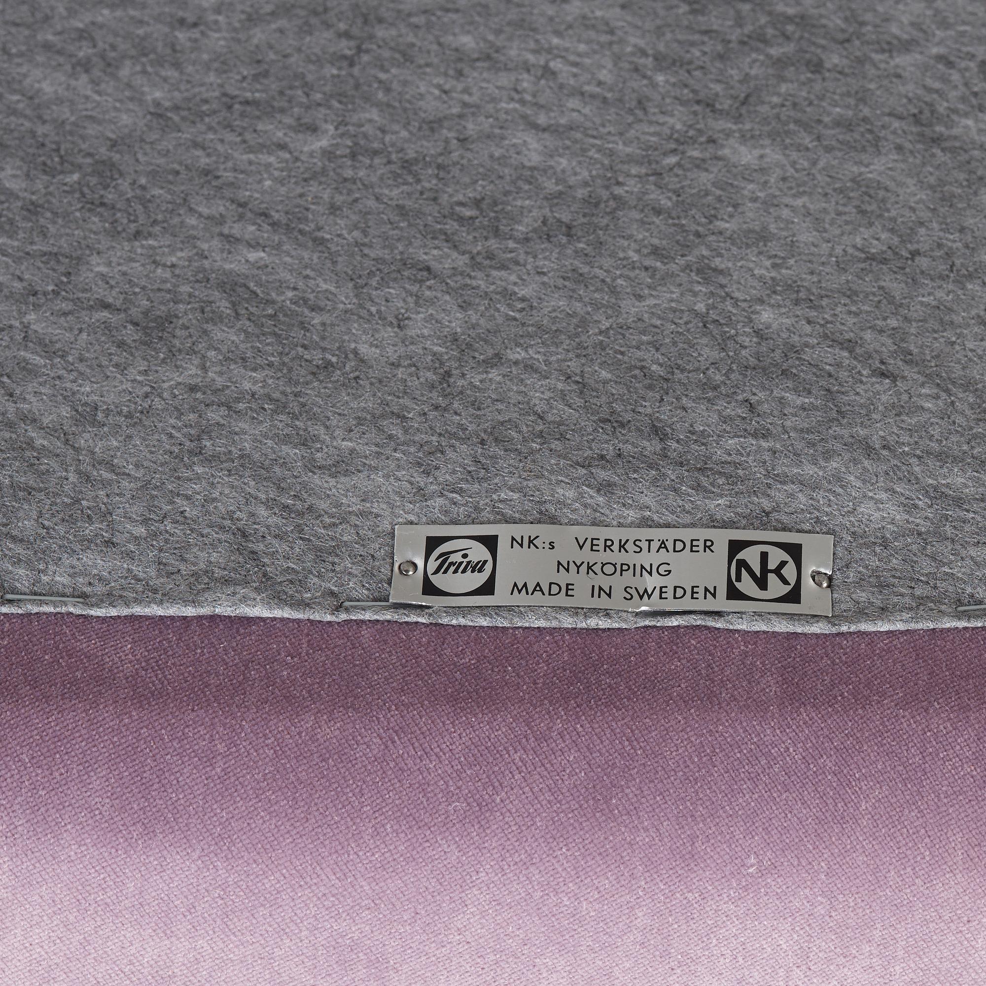 KERSTIN HÖRLIN-HOLMQUIST, canapé, "Lustgården" ur serien "Paradiset" för Nordiska Kompaniets.