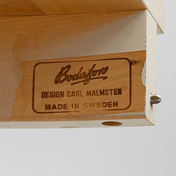 Carl Malmsten, matbord, "Herrgården" samt sex stolar "Nya Guldheden", Bodafors samt Åfors Möbelfabrik.