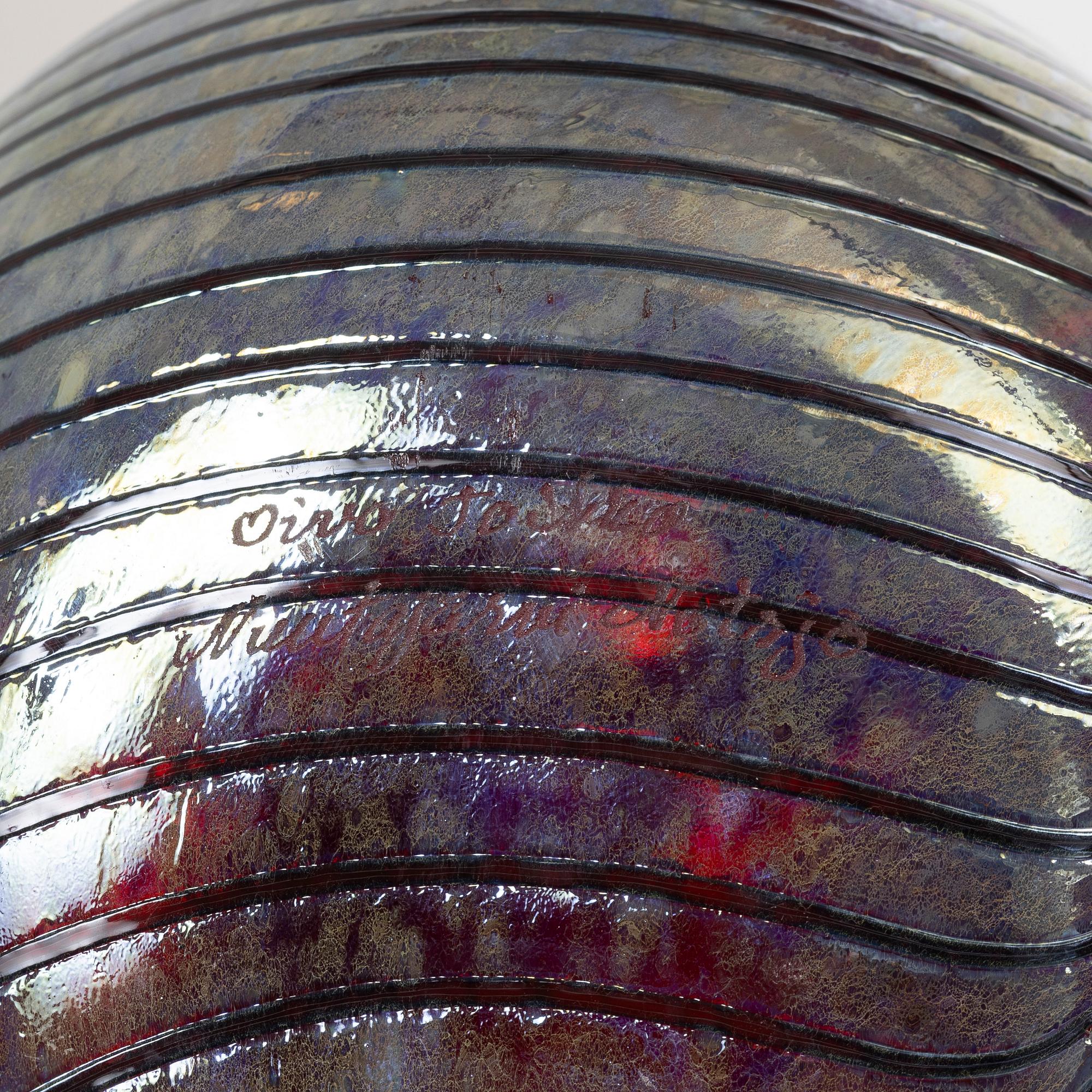 Oiva Toikka, three glass birds, Nuutajärvi, Iittala, Fialand.