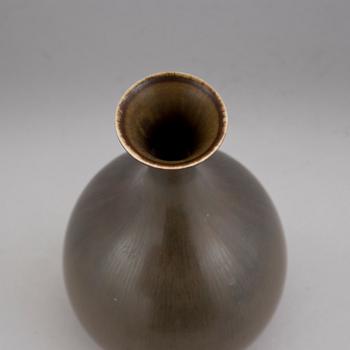 VAS, stengods, Carl-Harry Stålhane, Rörstrand, 1956, unik.