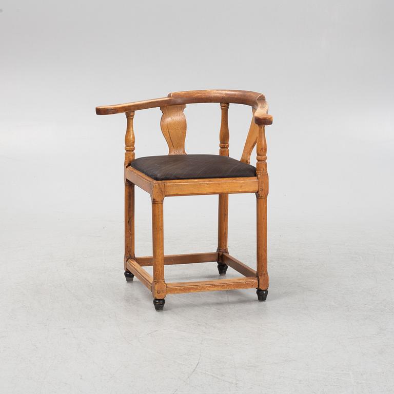 A Swedish mid 18th Century armchair.