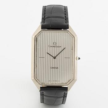 Omega, Constellation, "Andrew Grima, The Time in Style", 30 x 36 mm.