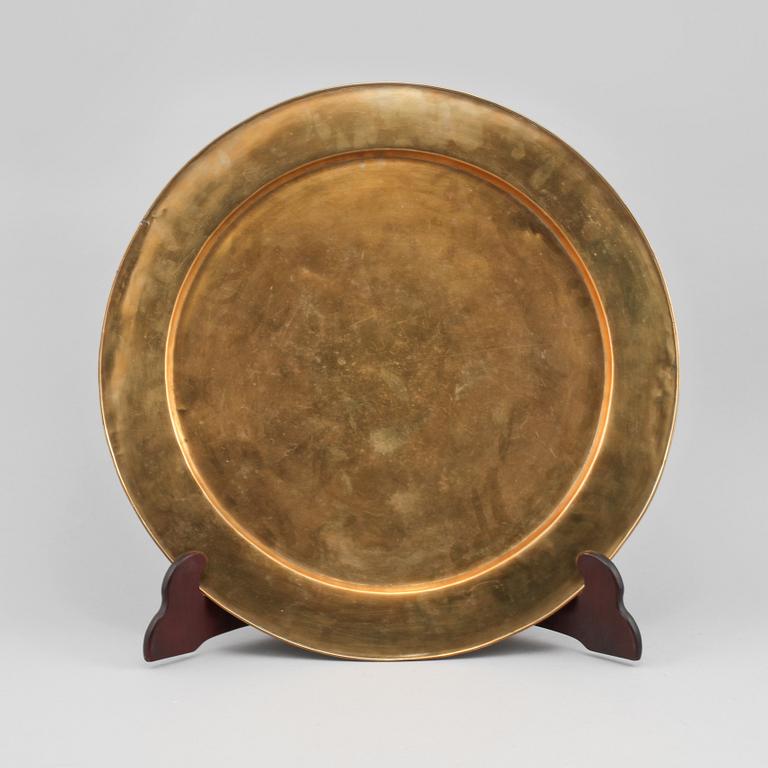 BRICKA, mässing, 1800-tal.