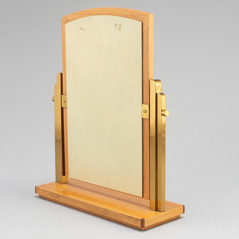 A late 20th century table mirror.