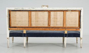 SOFFA, gustaviansk, sent 1700-tal.