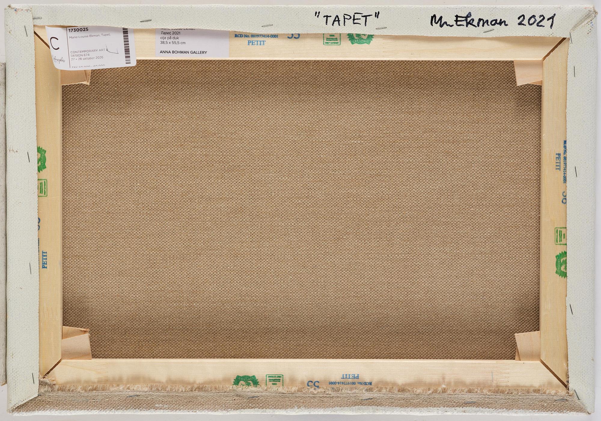 Marie-Louise Ekman, "Tapet".