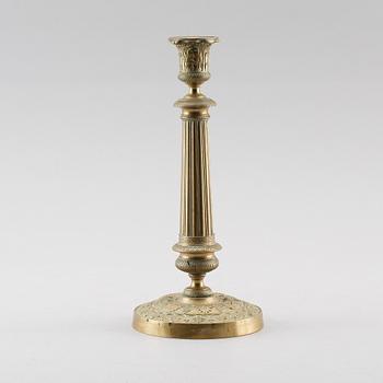 LJUSSTAKE, brons, empire.