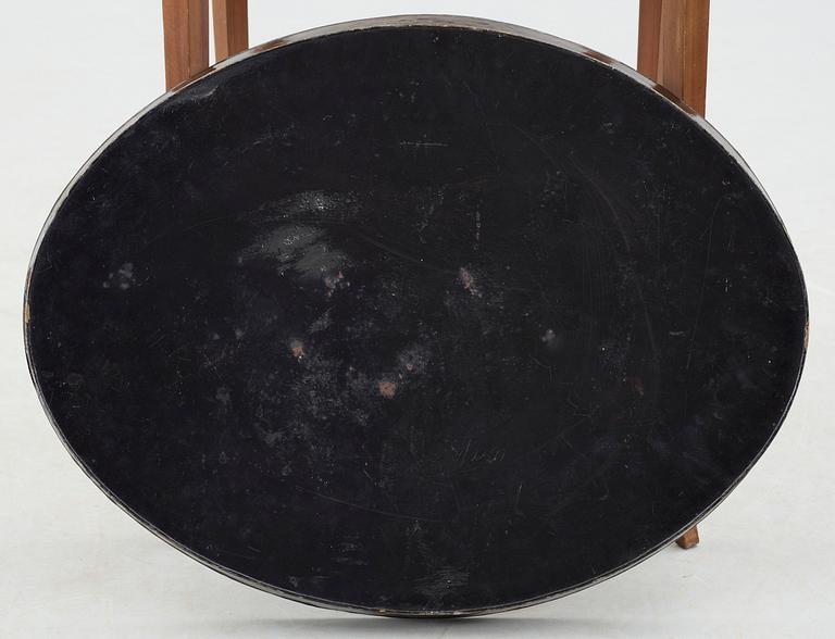 BRICKA, plåt, empire, 1800-talets första hälft.