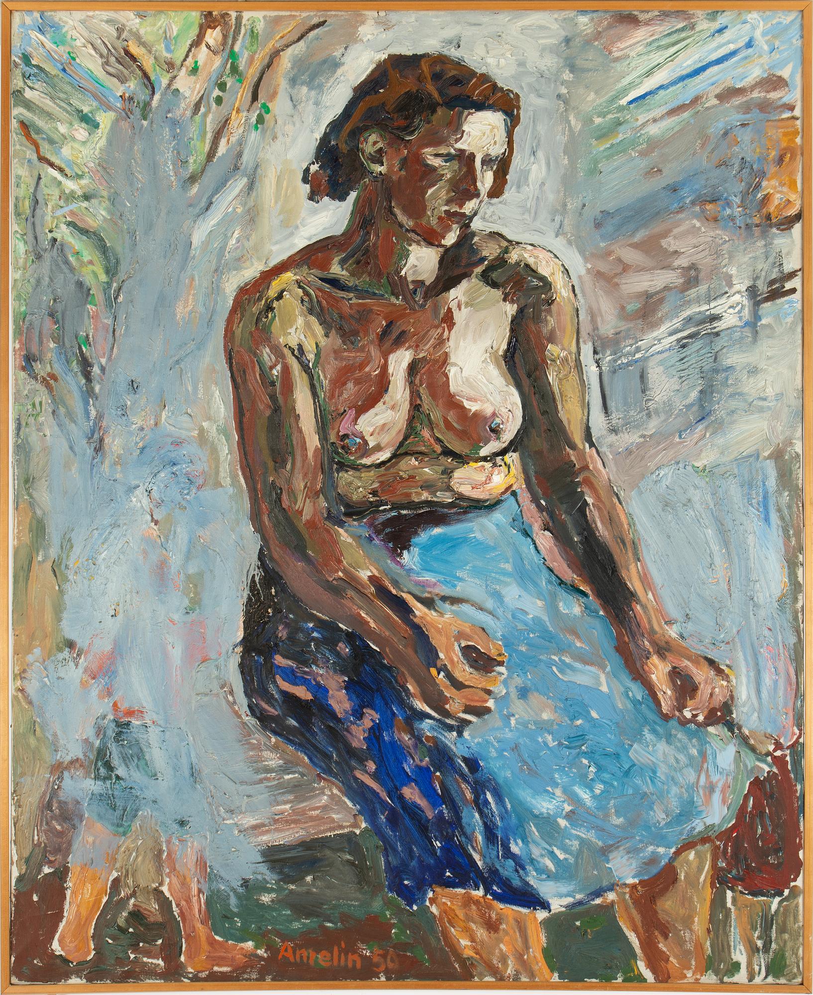 Albin Amelin, Sitting Model.