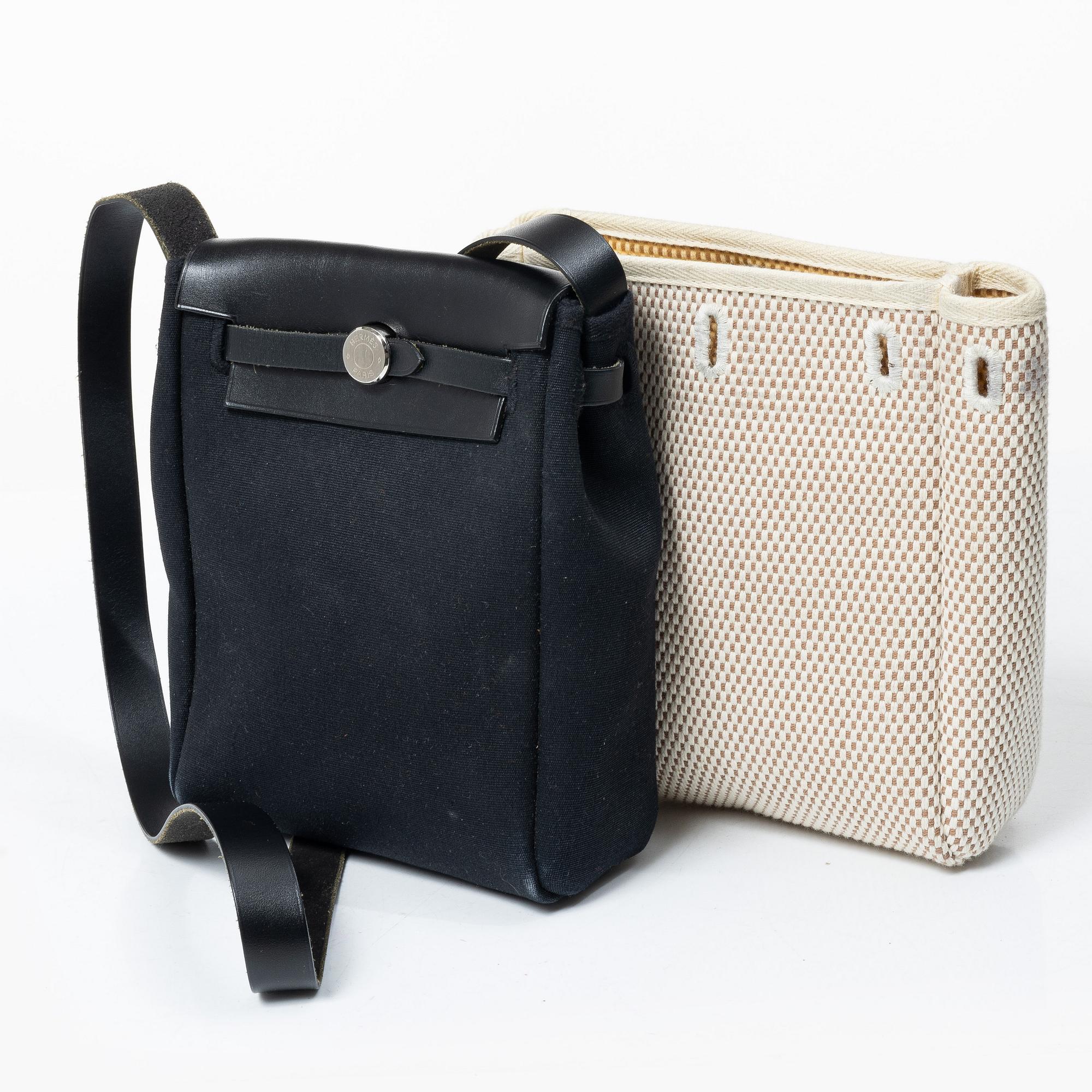 Hermès, A 'Herbag Mini' bag.