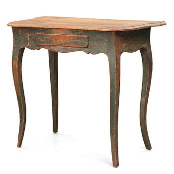 72. A Swedish Rococo 18th century side table.