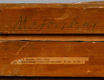 OKÄND KONSTNÄR, olja på duk, osignerad.