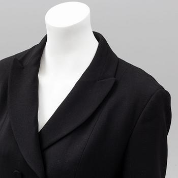 ARMANI, a wool coat, Italian size 48.