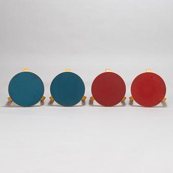 Alvar Aalto, klahvipöytä DL82 ja jakkaroita, 4 kpl, malli 60,  O.Y. Huonekalu-ja Rakennustyötehdas A.B. 1950-tal.