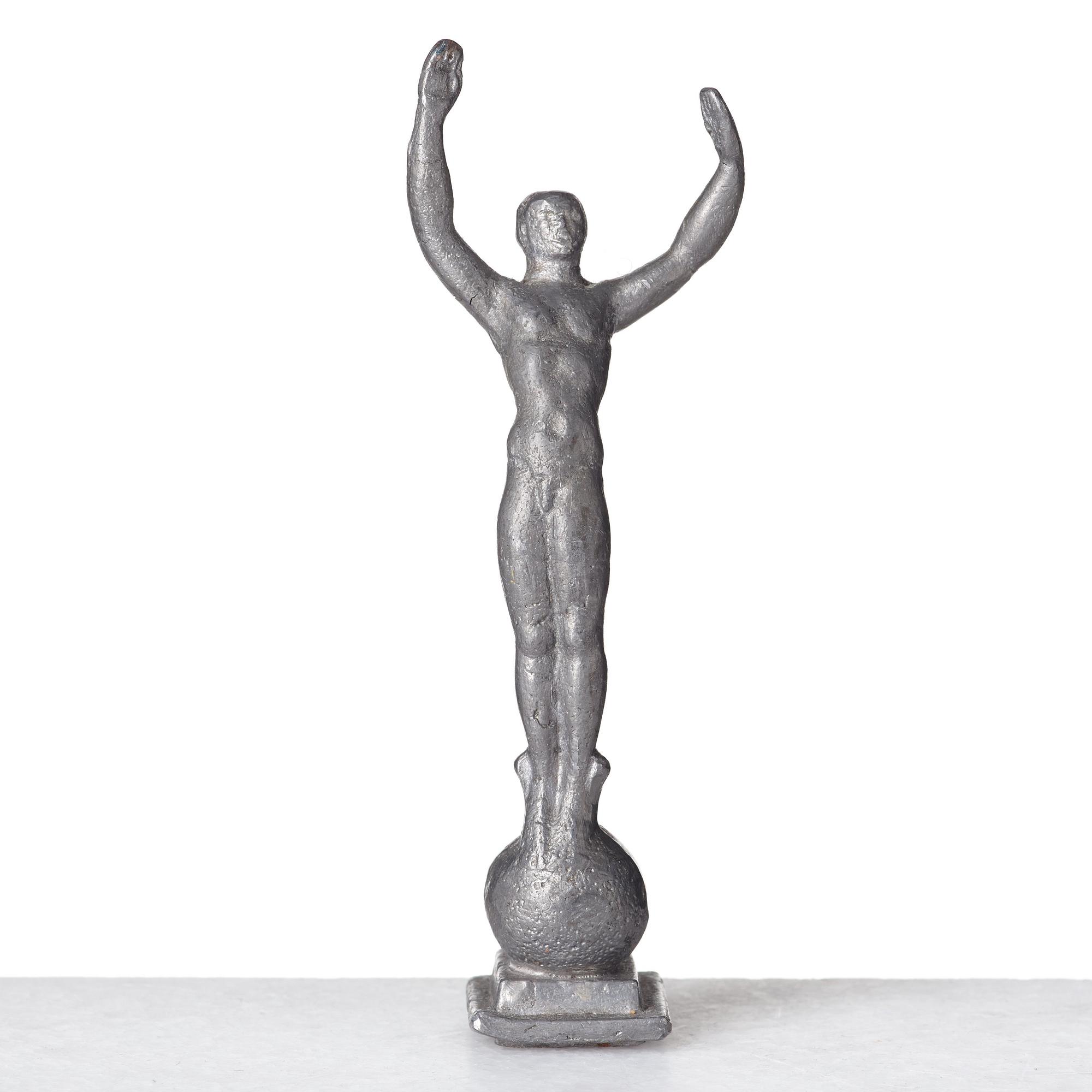 Nils Fougstedt, NILS FOUGSTEDT, a set of four pewter items, Svenskt Tenn, Sweden ca 1928.