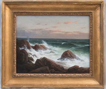 BERNDT LINDHOLM, öljy kankaalle, signeerattu.