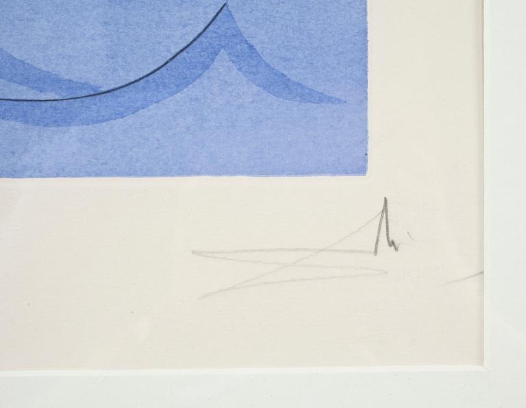 SALVADOR DALI, litografi, sign o numr 191/195.
