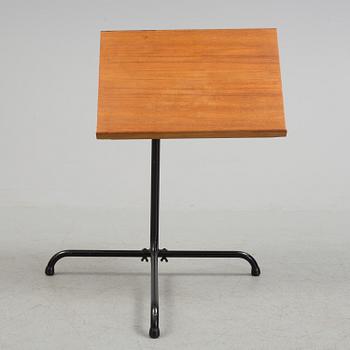 A 1950s teak reading / writing stand.