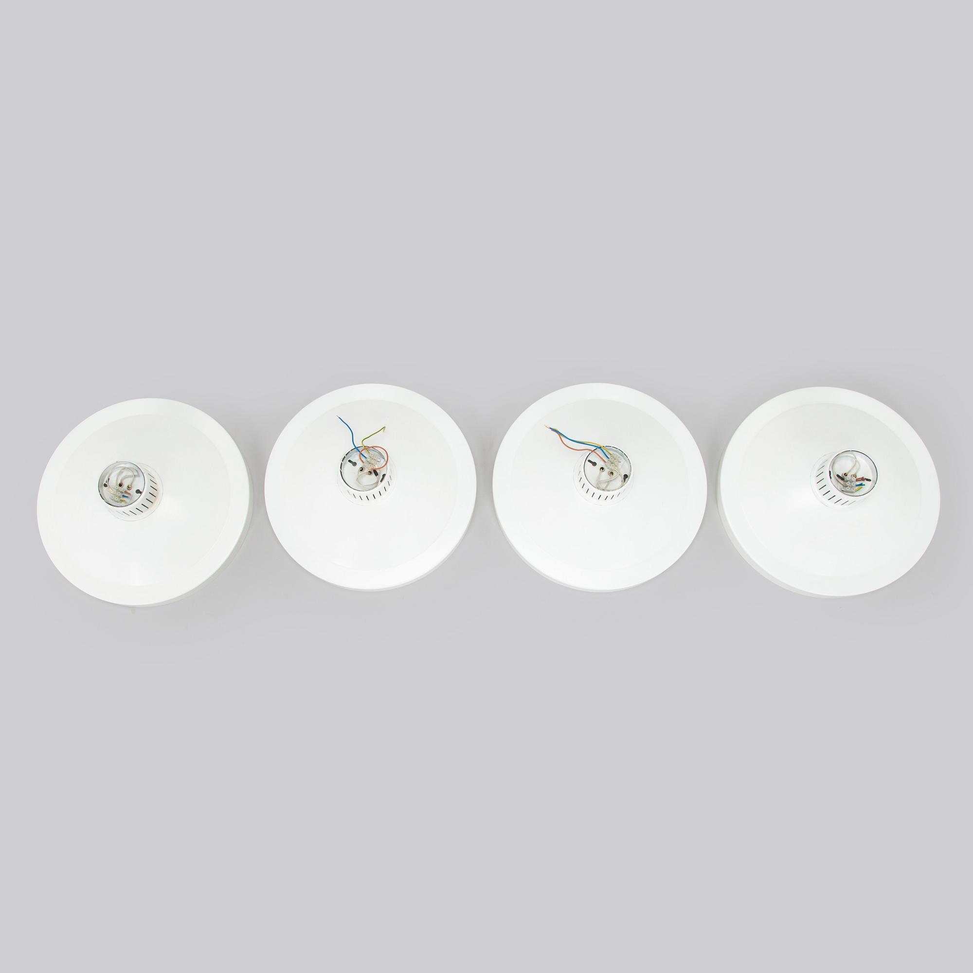 Lisa Johansson-Pape, four 1960's '71-149' ceiling lights for Orno Stockmann.