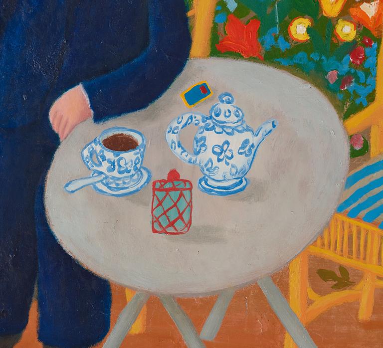 Lennart Jirlow, I trädgården.