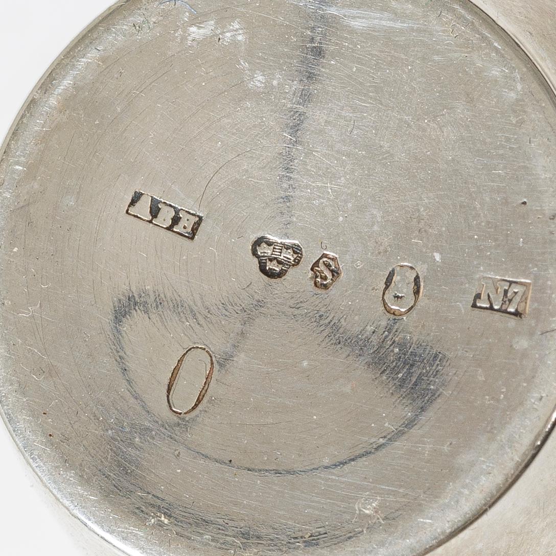 A lot of silver, 8 pieces, including with mark of KG Markströms, Uppsala 1897.