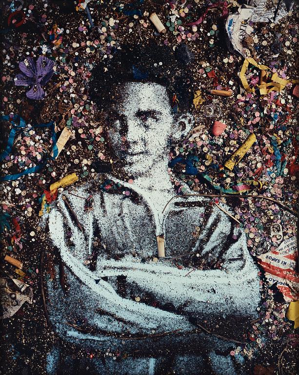 Vik Muniz, "Aftermath (Emerson) - from the project Children of Brazil", 1998.