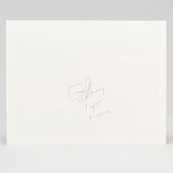 DAVID ALAN HARVEY, photograph signed and numbered 1/5 and dated on verso.