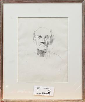 Olle Skagerfors · OLLE SKAGERFORS, teckning, sign OS.