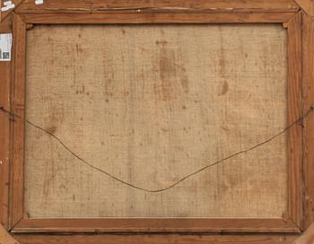 CARL H FISCHER, olja på duk, signerad.