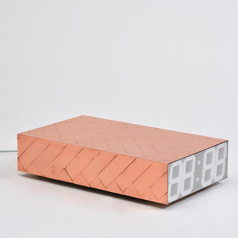 David Taylor, a unique "Floor Clock", Studio Mellösaverken, Sweden.