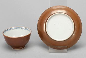 KOPP OCH FAT, porslin, Qianlong (1736-95).