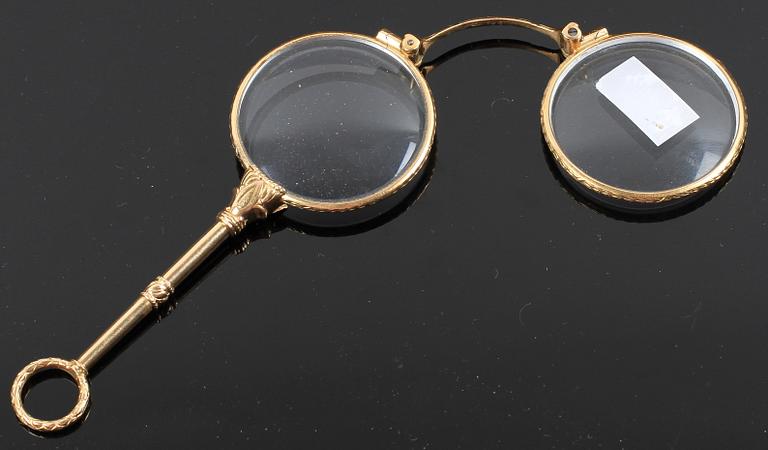 LORNJETT, 18 K guld.