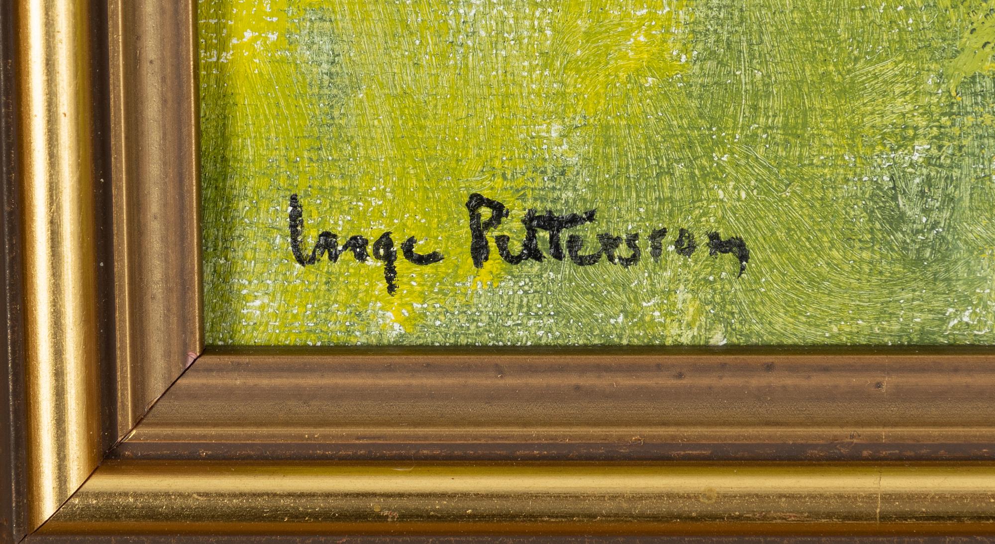 Inge Pettersson, Läsande kvinna vid sommaräng.